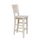 Whitewood Industries Solid Wood Canyon Solid Back Counter Height Dining Stool - 30" Seat Height S-483 - alternate 3